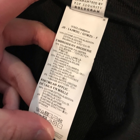 Dolce & Gabanna Black Bomber Jacket with Panther patch - Authentic - - Picture 7 of 7